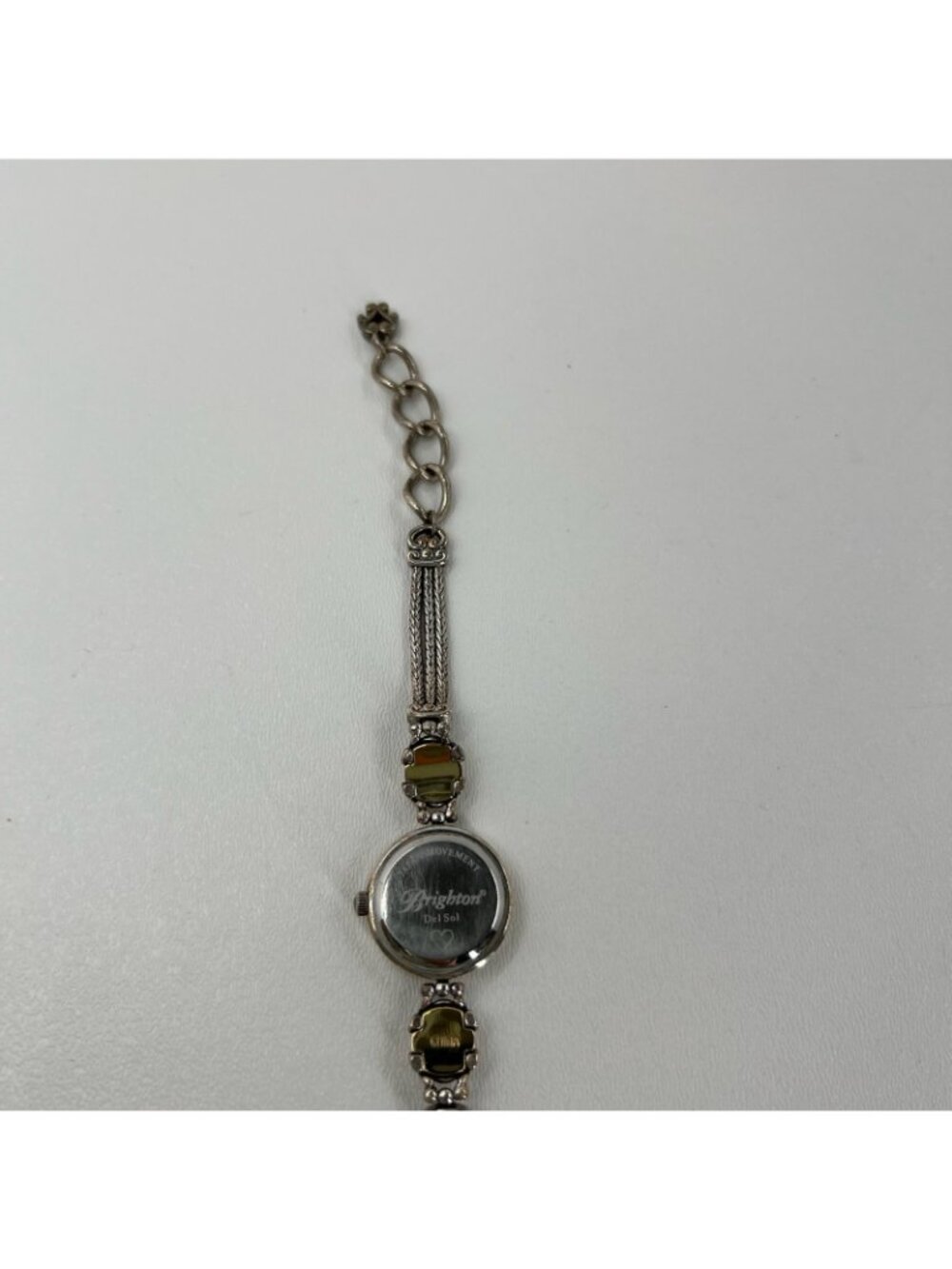 Brighton Del Sol Womens Watch Toggle Clasp Japan Movement Two Tone Silver Gold - Picture 9 of 11